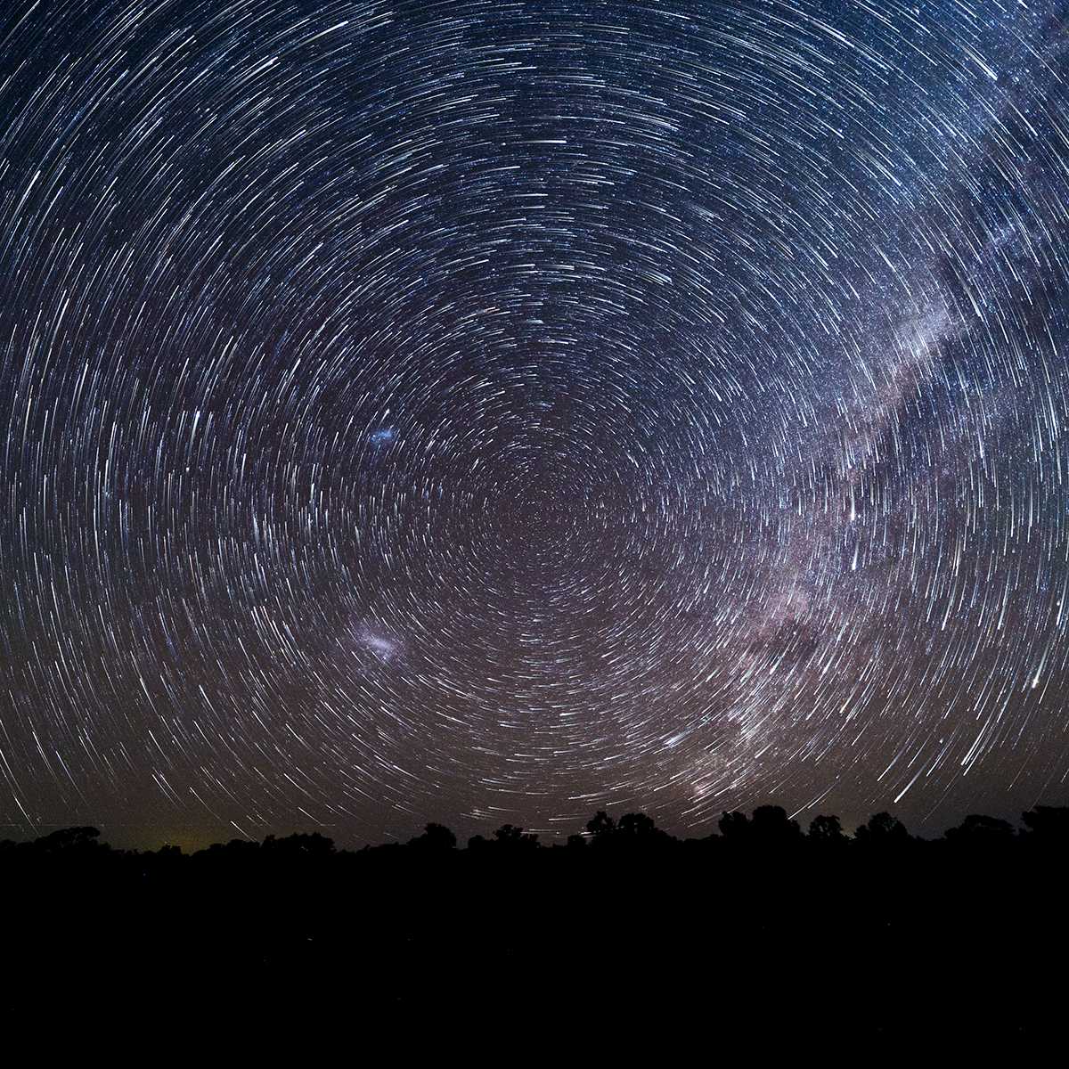 dark night sky