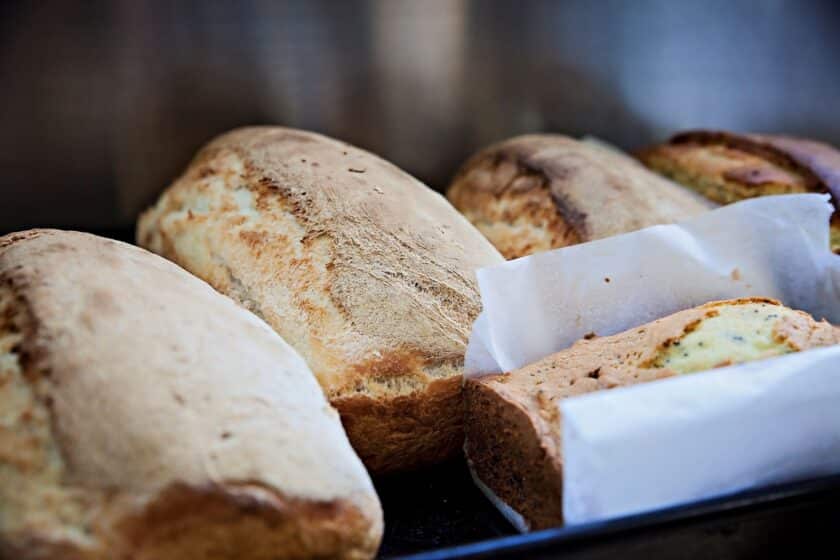 Homemade Wholegrain Stone Milled Sour Dough Bread Loaves